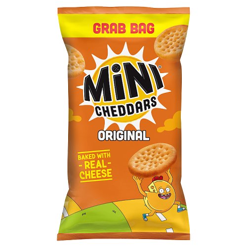 Jacobs Mini Cheddars Grab Bag Original 45g pack shot