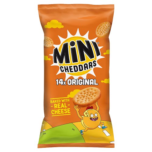 Jacobs Mini Cheddars Original (14 x 23g) pack shot