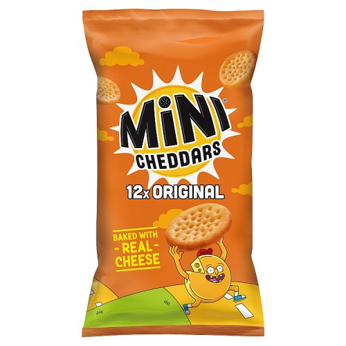 Jacobs Mini Cheddars Original 276g pack shot