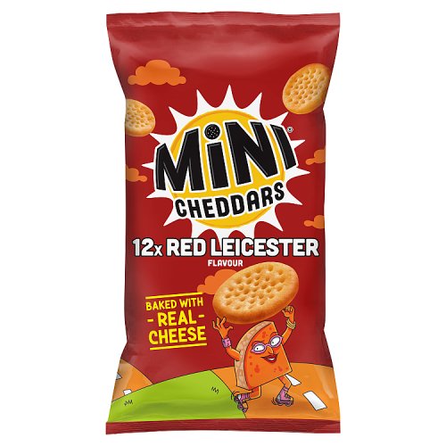 Jacobs Mini Cheddars Red Leicester 276g pack shot