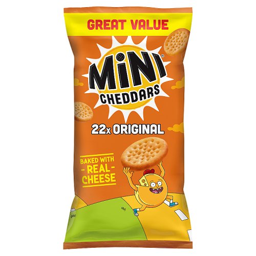 Jacobs Mini Cheddars Original 506g pack shot