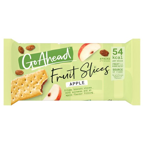 Go Ahead Apple Crispy Fruit Slices 4pk 174.4g pack shot