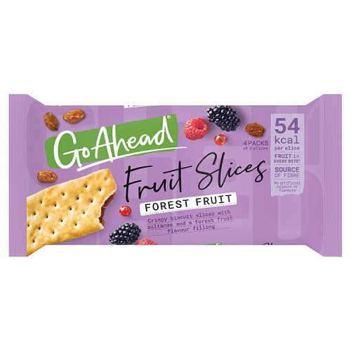 Go Ahead Forest Fruit Crispy Fruit Slices 4pk 174.4g pack shot