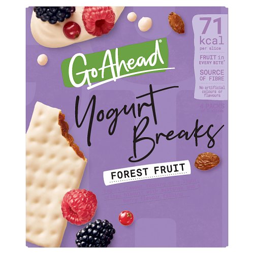 Go Ahead Yogurt Break Forest Fruit 4pk 142g pack shot