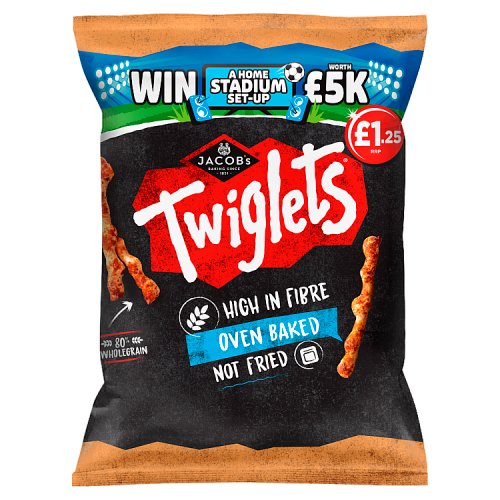 Jacobs Twiglets Original PM £1.25 105g pack shot