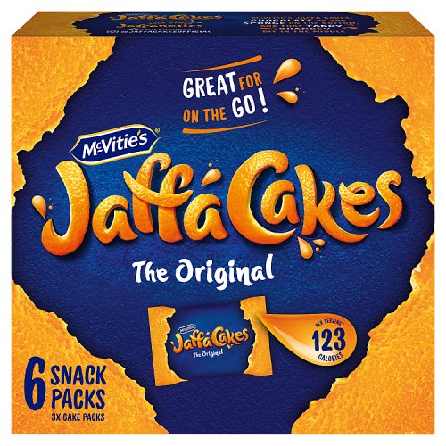 McVities Jaffa Cakes Snack 6pk pack shot