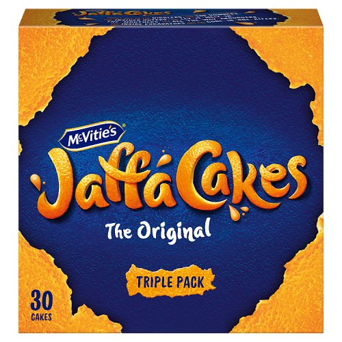 McVities Jaffa Cakes Triple Pack 30 x 11g pack shot