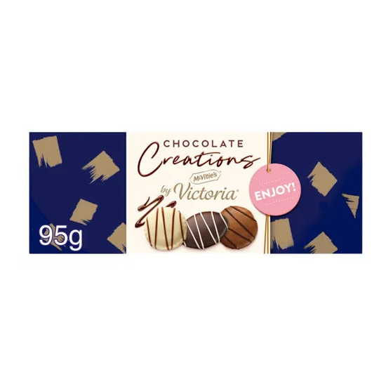 McVities Victoria Chocolate Creations 95g pack shot