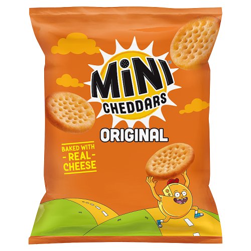 Jacobs Mini Cheddars Handypack Carded Original (12 x 35g) 420g pack shot