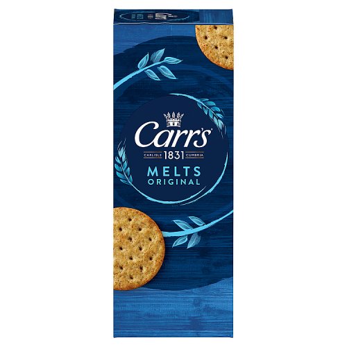 Carrs Melts Original Crackers 150g pack shot