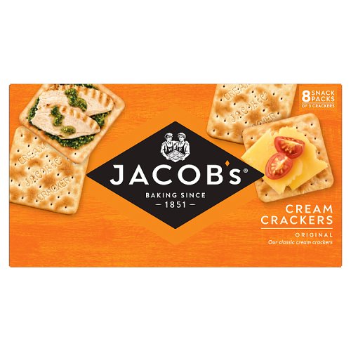 Jacobs Cream Cracker Snackpack 185g pack shot