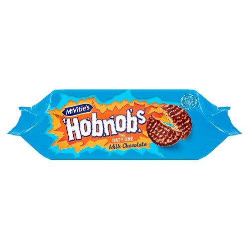 McVities Hobnobs Milk Chocolate 262g pack shot