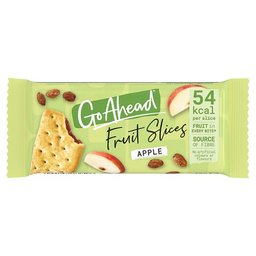 Go Ahead Fruit Slices Apple 43g pack shot