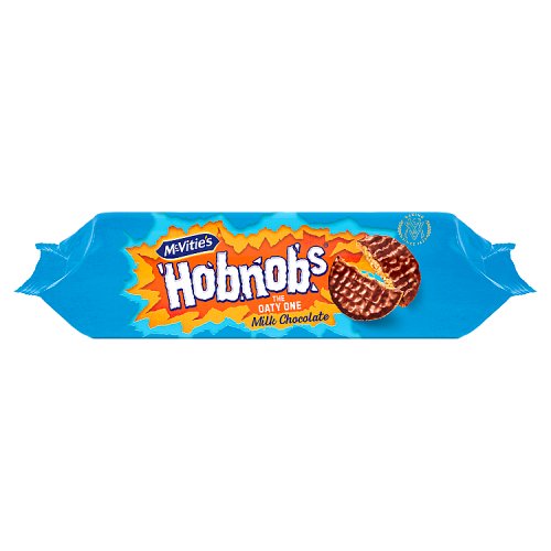 McVities Hobnobs Milk Chocolate 431g pack shot