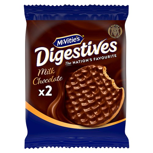 McVities Milk Choc Digestives To Go 33.3g pack shot