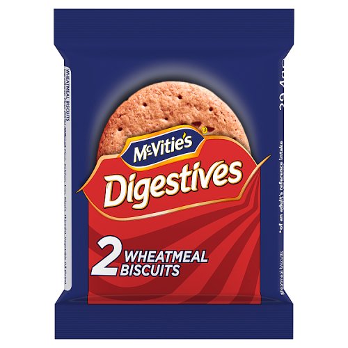 McVities Digestives The Original Mini Pack 29.4g pack shot