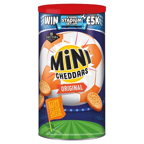 Jacobs Summer Mini Cheddars Caddy 260g pack shot