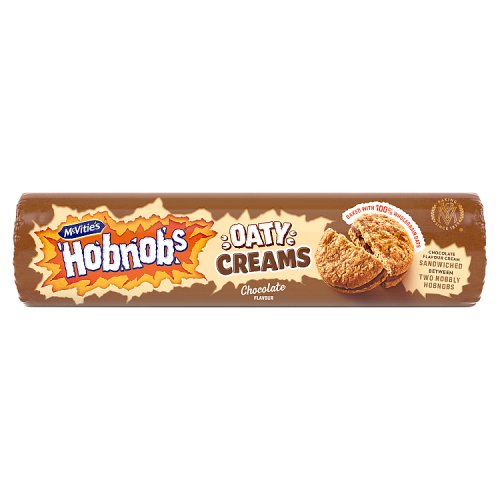 McVities Hobnob Chocolate Creams 160g pack shot
