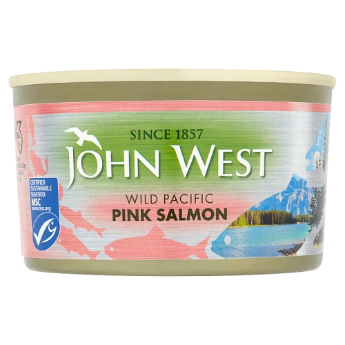 John West Pink Salmon 213g pack shot