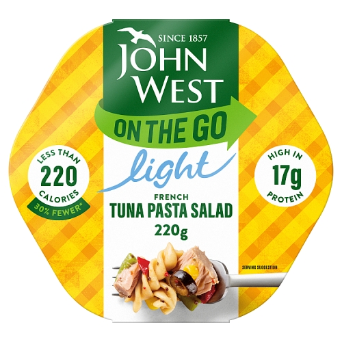 John West Lunch on the Go French Style Tuna Salad 240g pack shot