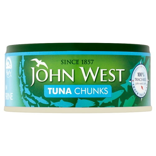 John West Tuna Chunks Sunflower Oil 145g pack shot
