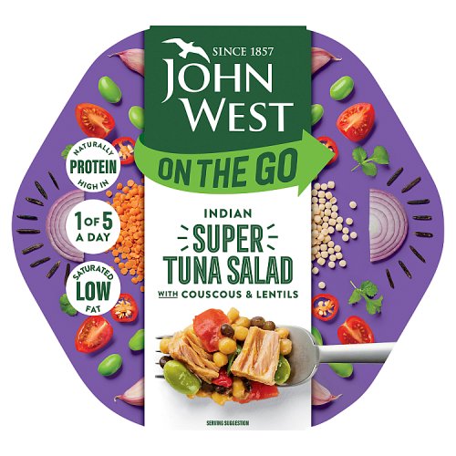J West Indian Tuna Super Salad 220g pack shot