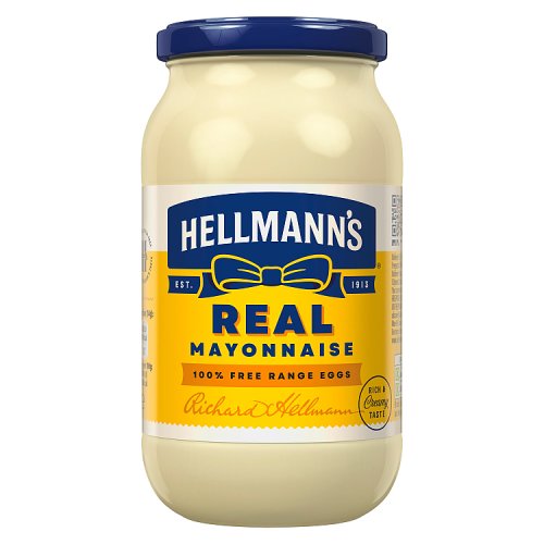 Hellmanns Mayonnaise Jar Real 400g pack shot