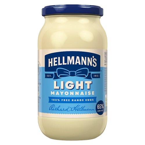 Hellmanns Mayonnaise Jar Light 400g pack shot