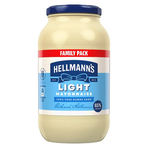 Hellmanns Mayonnaise Jar Light 800g pack shot
