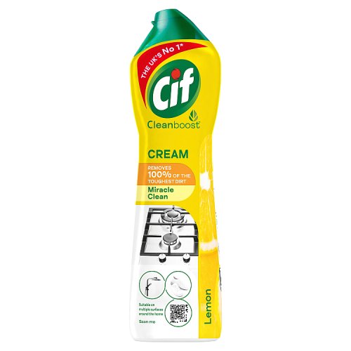 Cif Cream Lemon Fresh 500ml pack shot
