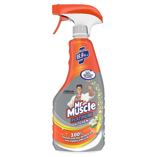 Mr Muscle Platinum Kitchen Spray 500ml pack shot