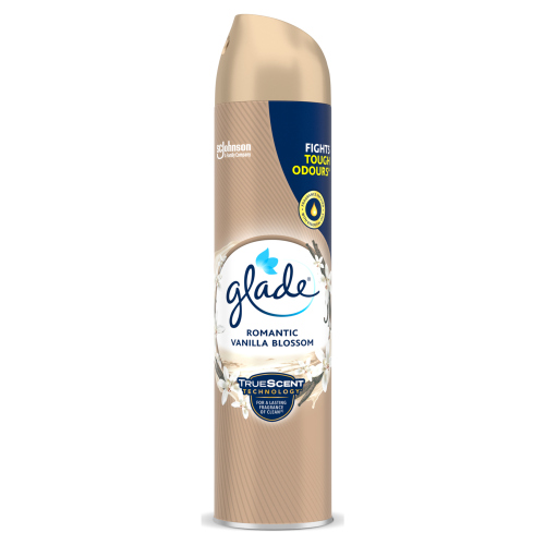 Glade Air Freshener Essence of Nature Aerosol Vanilla 300ml pack shot