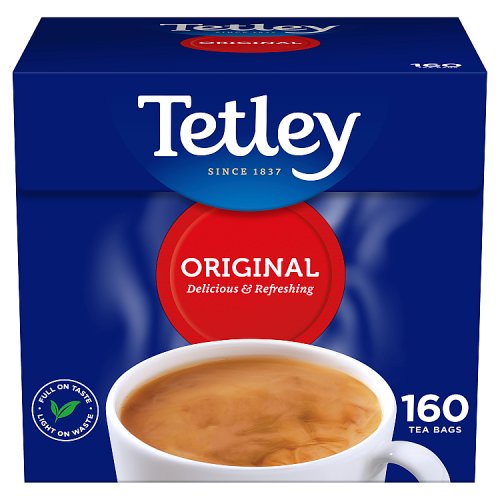 Tetley Original 160s pack shot