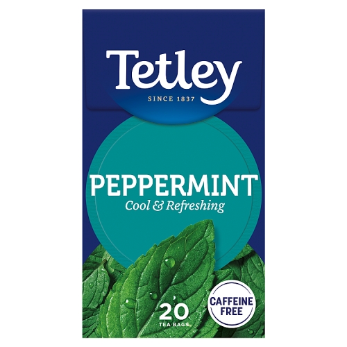 Tetley Fresh Mint Tea 32g pack shot