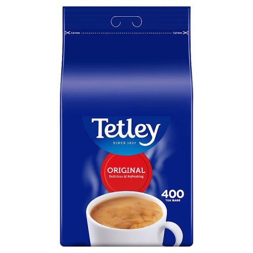 Tetley Big Pack 400s pack shot