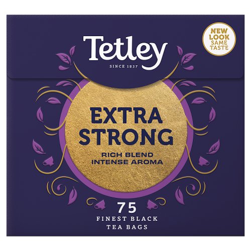 Tetley Blend Collection Extra Strong 75s pack shot