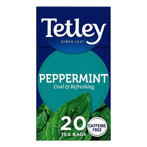 Tetley Peppermint 20s 32g pack shot