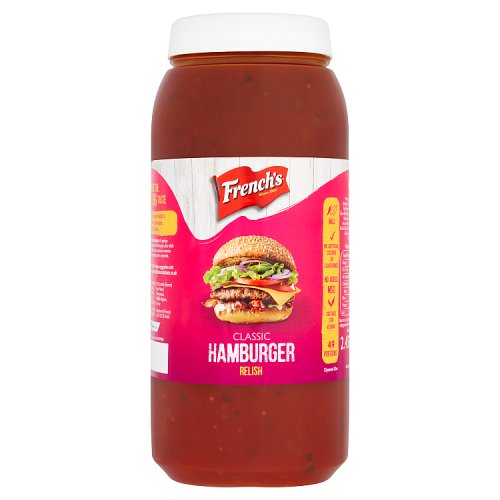 Frenchs Classic Hamburger Relish 2.45kg pack shot