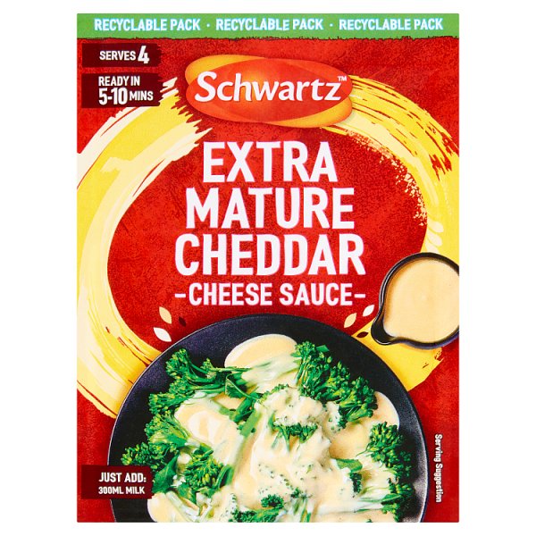 Schwartz Extra Mature Cheese Mix 38g pack shot