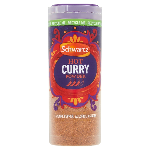 Schwartz Curry Powder Hot 85g pack shot