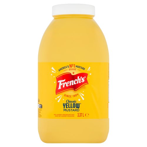 Frenchs Classic Yellow Mustard 3.37Ltr pack shot