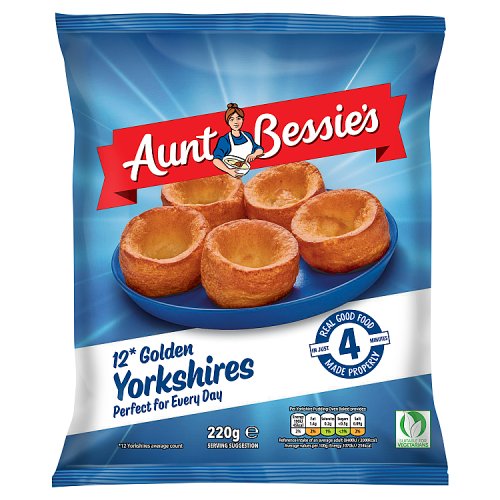 Aunt Bessies Golden Yorkshire Puddings 220g pack shot