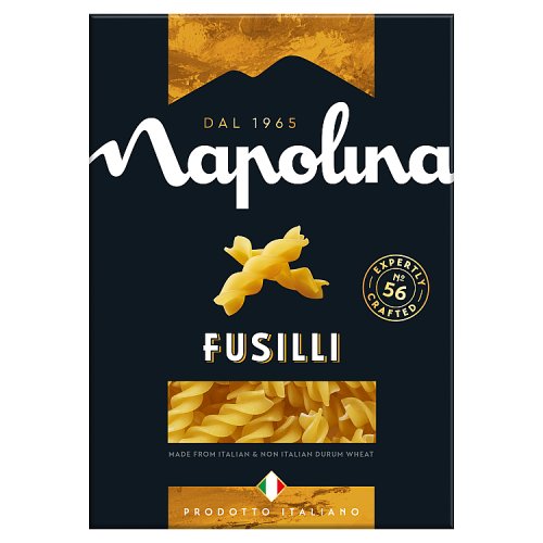 Napolina Fusilli Pasta 500g pack shot