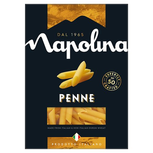 Napolina Penne Pasta 500g pack shot
