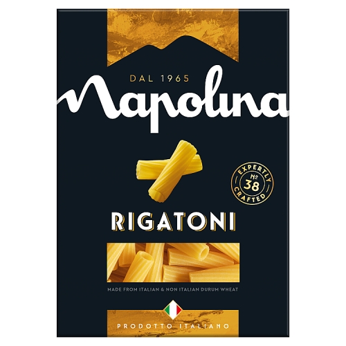 Napolina Rigatoni Box 500g pack shot