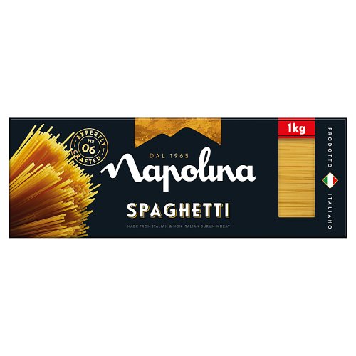 Napolina Spaghetti Pasta 1kg pack shot