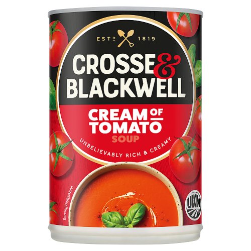 Crosse & Blackwell Soup Cream Of Tomato 400g pack shot