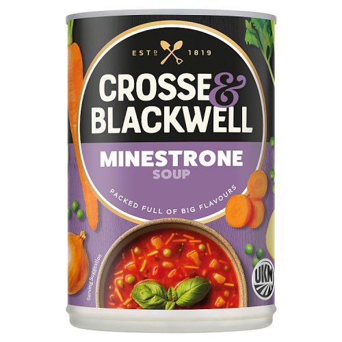 Crosse & Blackwell Minestrone Soup 400g pack shot