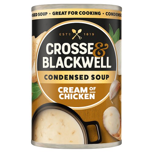 Crosse & Blackwell Condensed Cream Of Chicken Soup 295g pack shot
