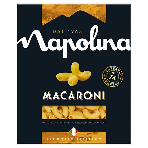 Napolina Macaroni Pasta 500g pack shot